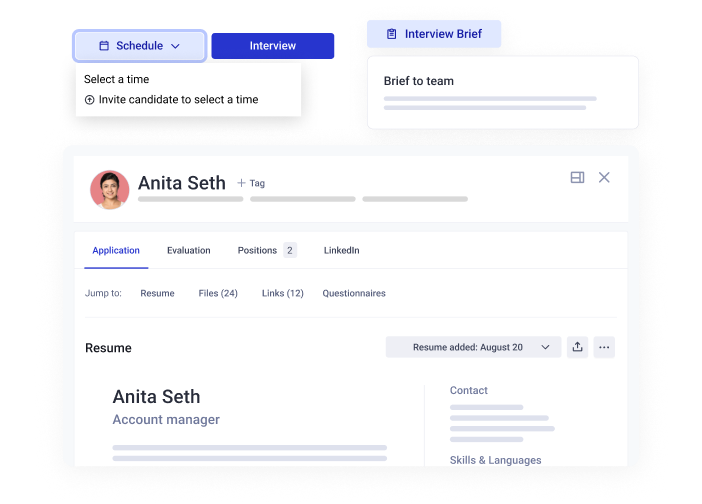 Automated Interview Scheduling in ATS