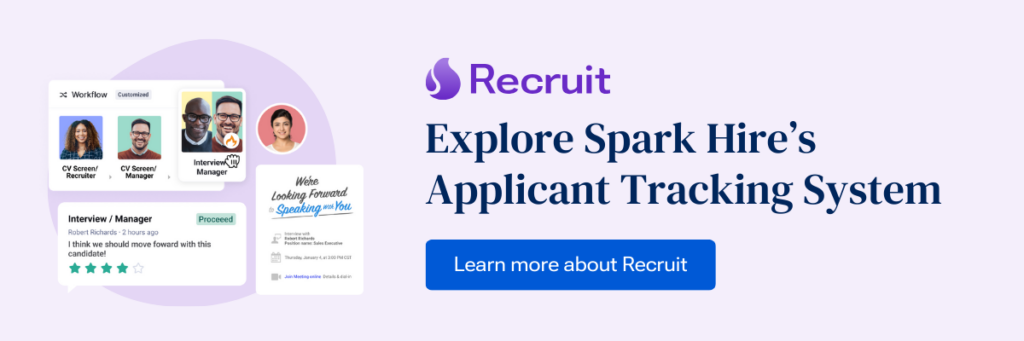 Learn More About our Applicant Tracking System, Recruit