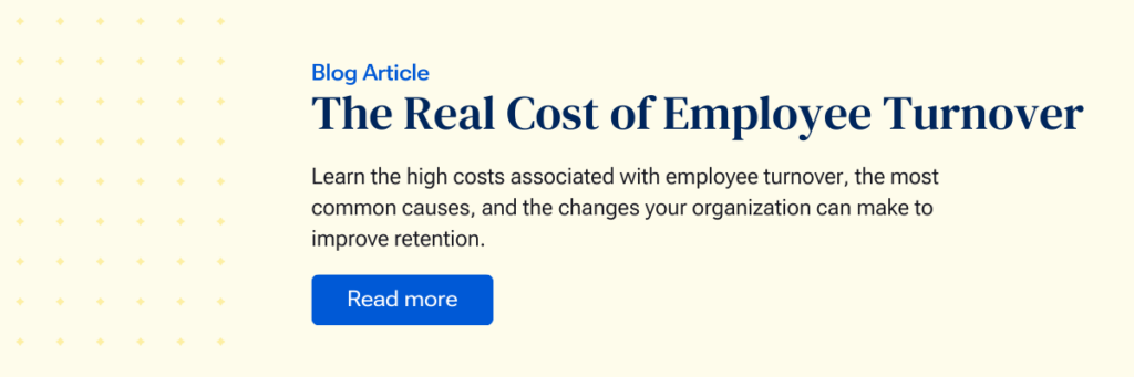 The Cost of Employee Turnover CTA